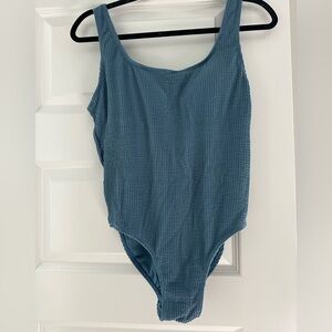 Kindred Bravely Maternity Blue One Piece Swimsuit